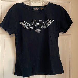 Harley Davidson baby tee size M